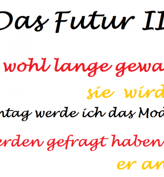 das futur II futuro perfecto alemán