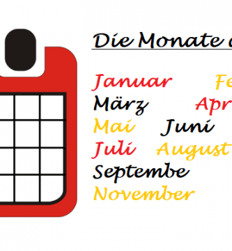 meses en alemán