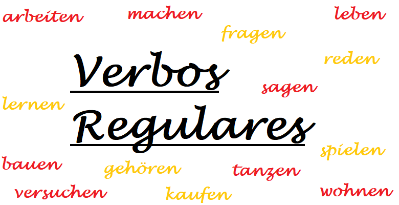 verbos regulares alemán