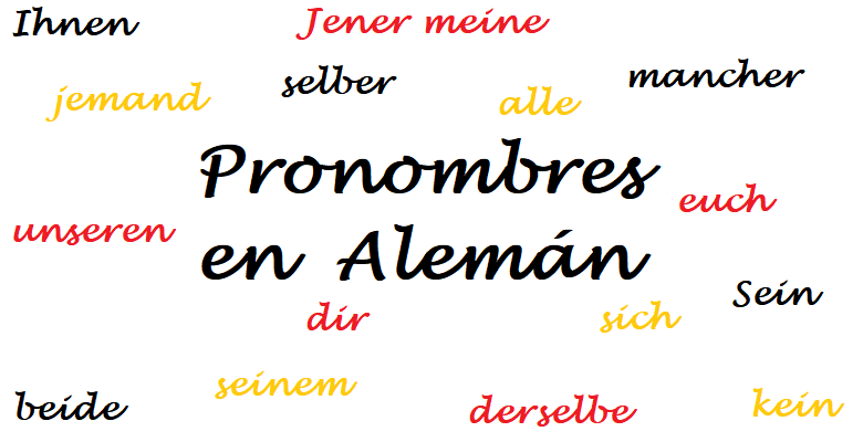 Pronombres en Alemán