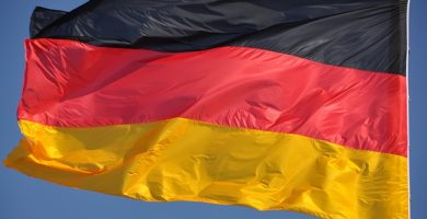historia bandera de Alemania