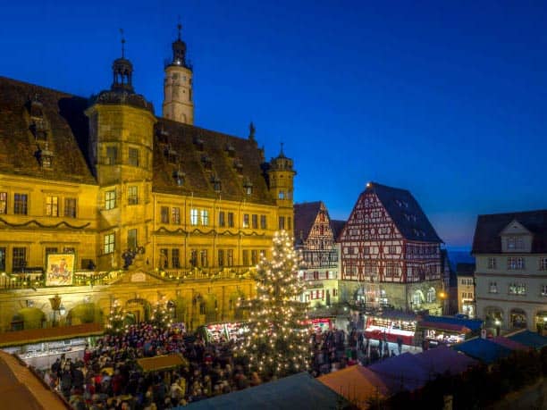 mercado navideño Rothenburg ob der Tauber